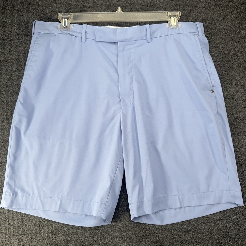 RLX Ralph Lauren Golf Shorts Men's Size 38 Chinoโ Shorts 9" Blue Performance EUC